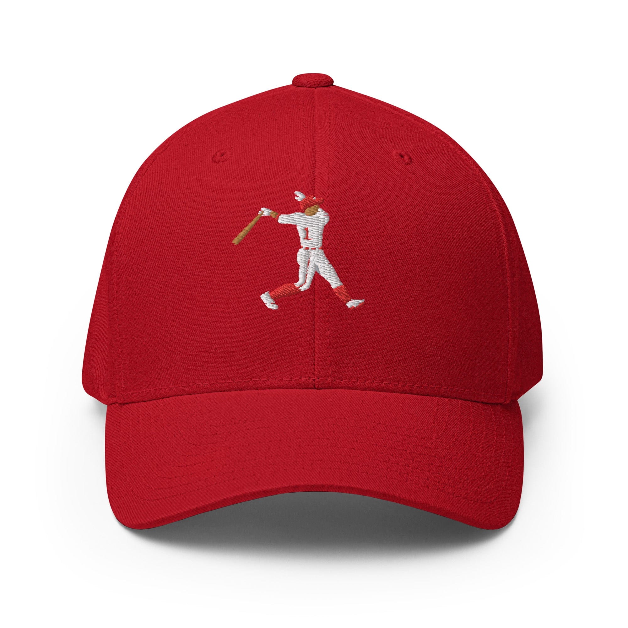 Upper Decked | Twill | red + white