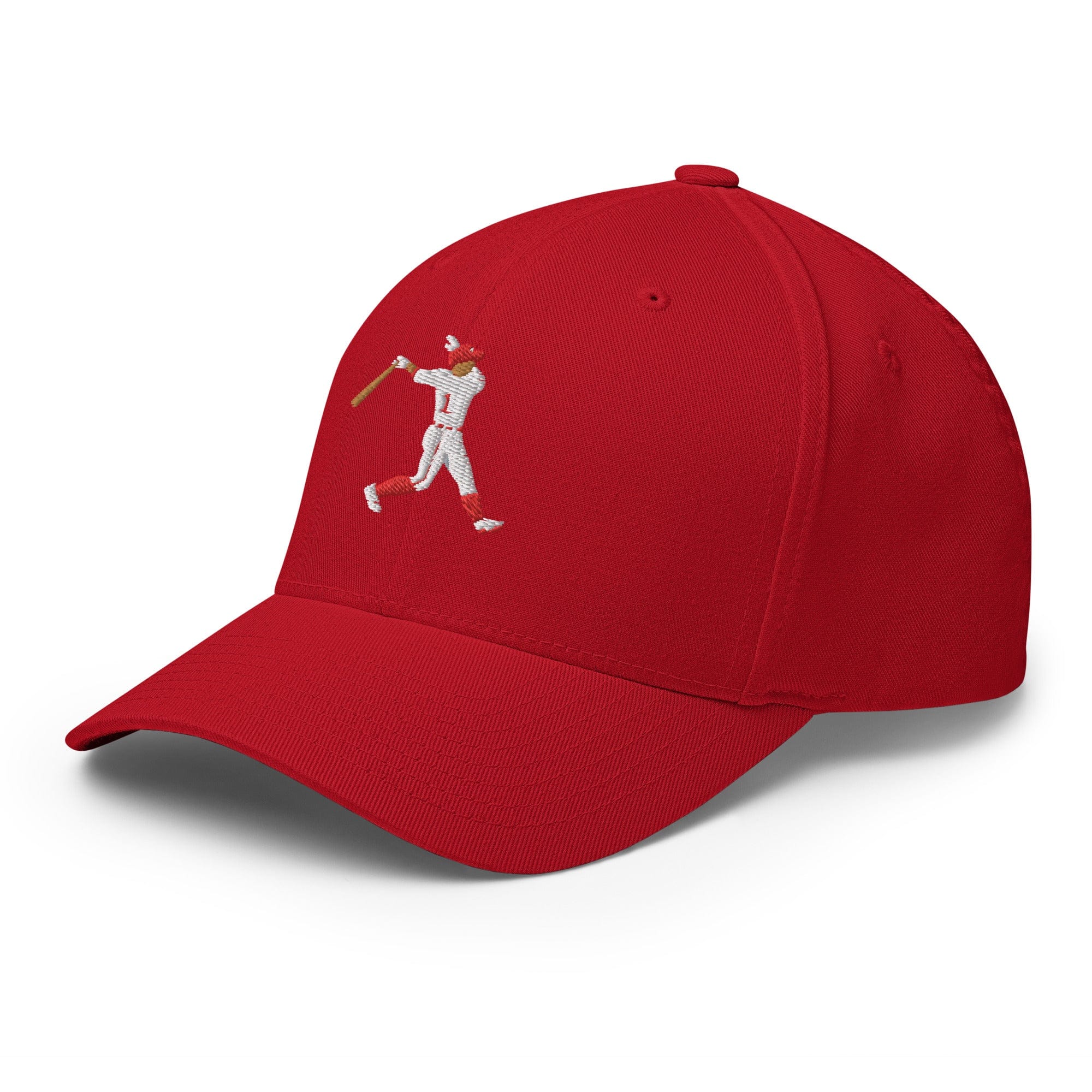 Upper Decked | Twill | red + white