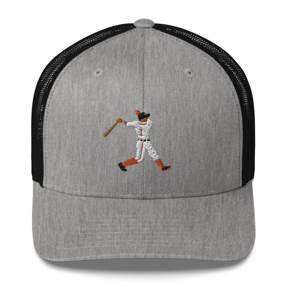 Upper Decked | Trucker | black + orange