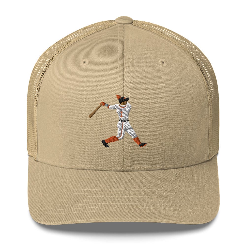 Upper Decked | Trucker | black + orange
