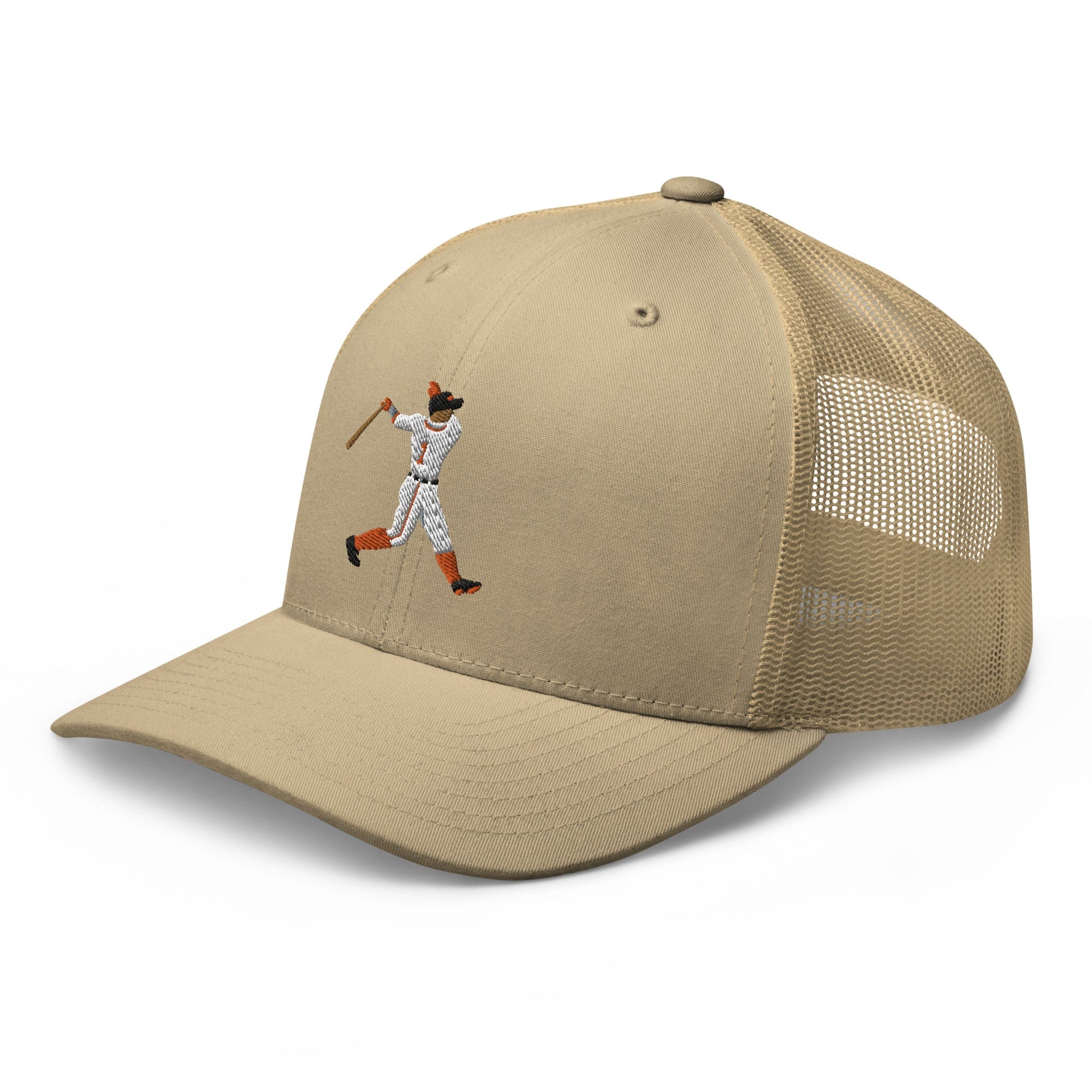 Upper Decked | Trucker | black + orange